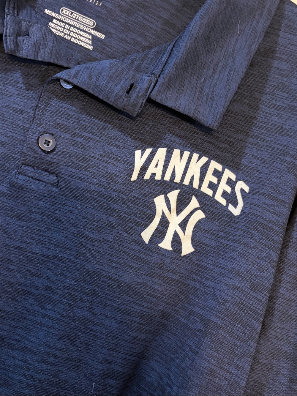 MLB Genuine Merchandise New York Yankees Athletic Polo Shirt XXL - Picture 3 of 6
